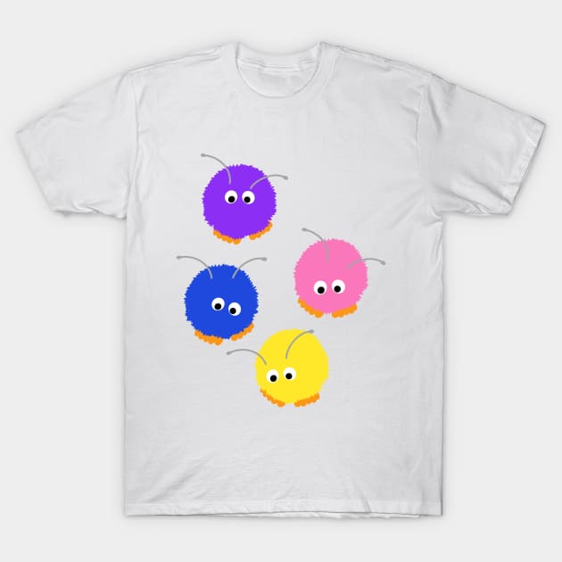 Fuzzy Aliens T-Shirt by TeeOurGuest